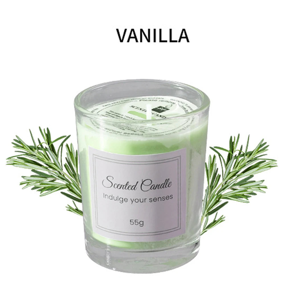 Bougie Aromathérapie Premium – Coffret Cadeau | Fleur de Cire