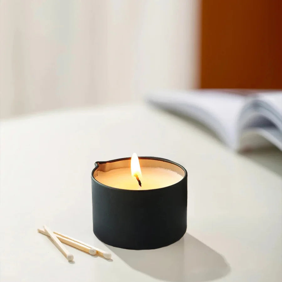 Bougie Massage Aromathérapie – Huile Luxe | Fleur de Cire