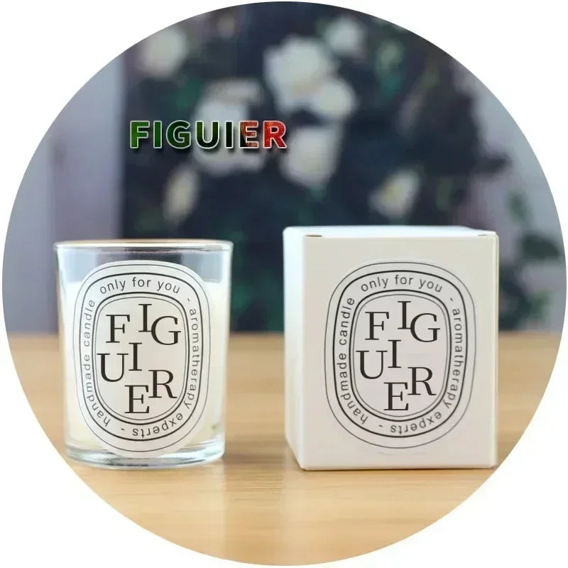 Bougie Romantique Transparente – Cadeau Mariage | Fleur de Cire