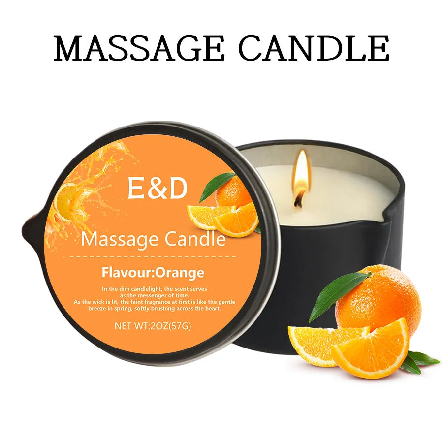 Bougie Massage Aromathérapie – Huile Luxe | Fleur de Cire