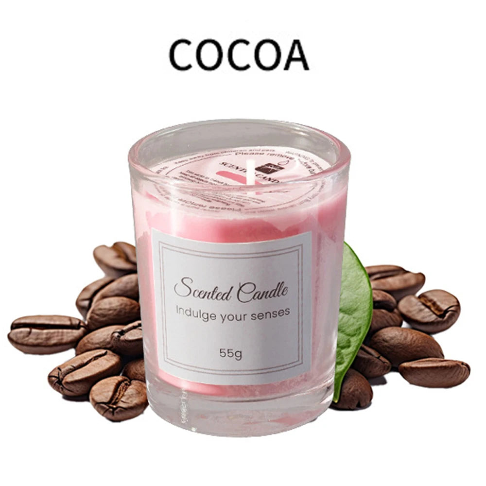 Bougie Aromathérapie Premium – Coffret Cadeau | Fleur de Cire