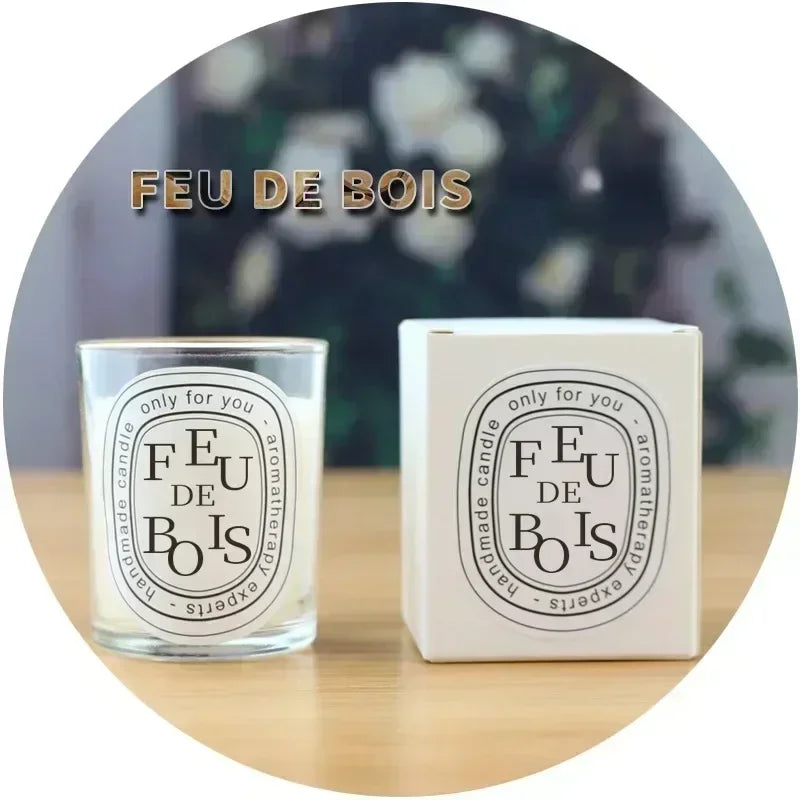 Bougie Romantique Transparente – Cadeau Mariage | Fleur de Cire