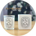 Bougie Romantique Transparente – Cadeau Mariage | Fleur de Cire