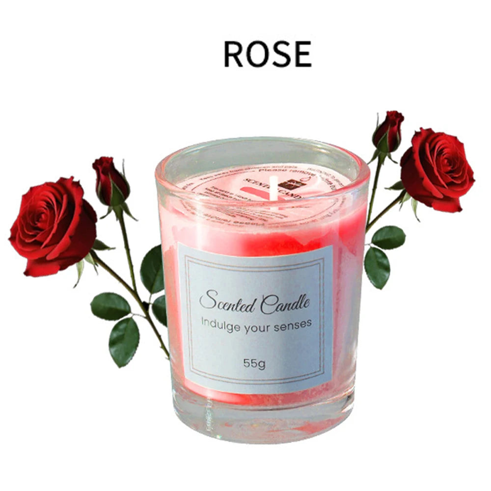 Bougie Aromathérapie Premium – Coffret Cadeau | Fleur de Cire