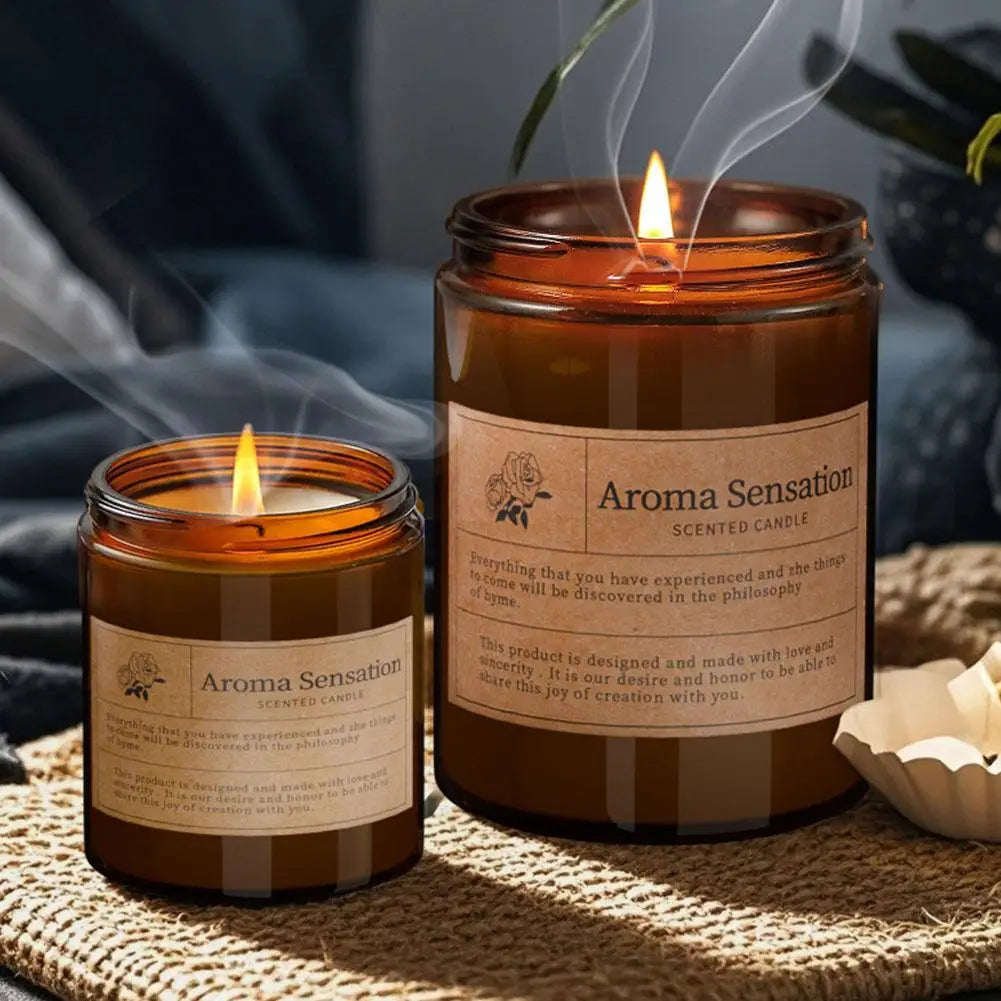 Bougie Parfumée Luxe en Verre – Déco & Cadeau | Fleur de Cire