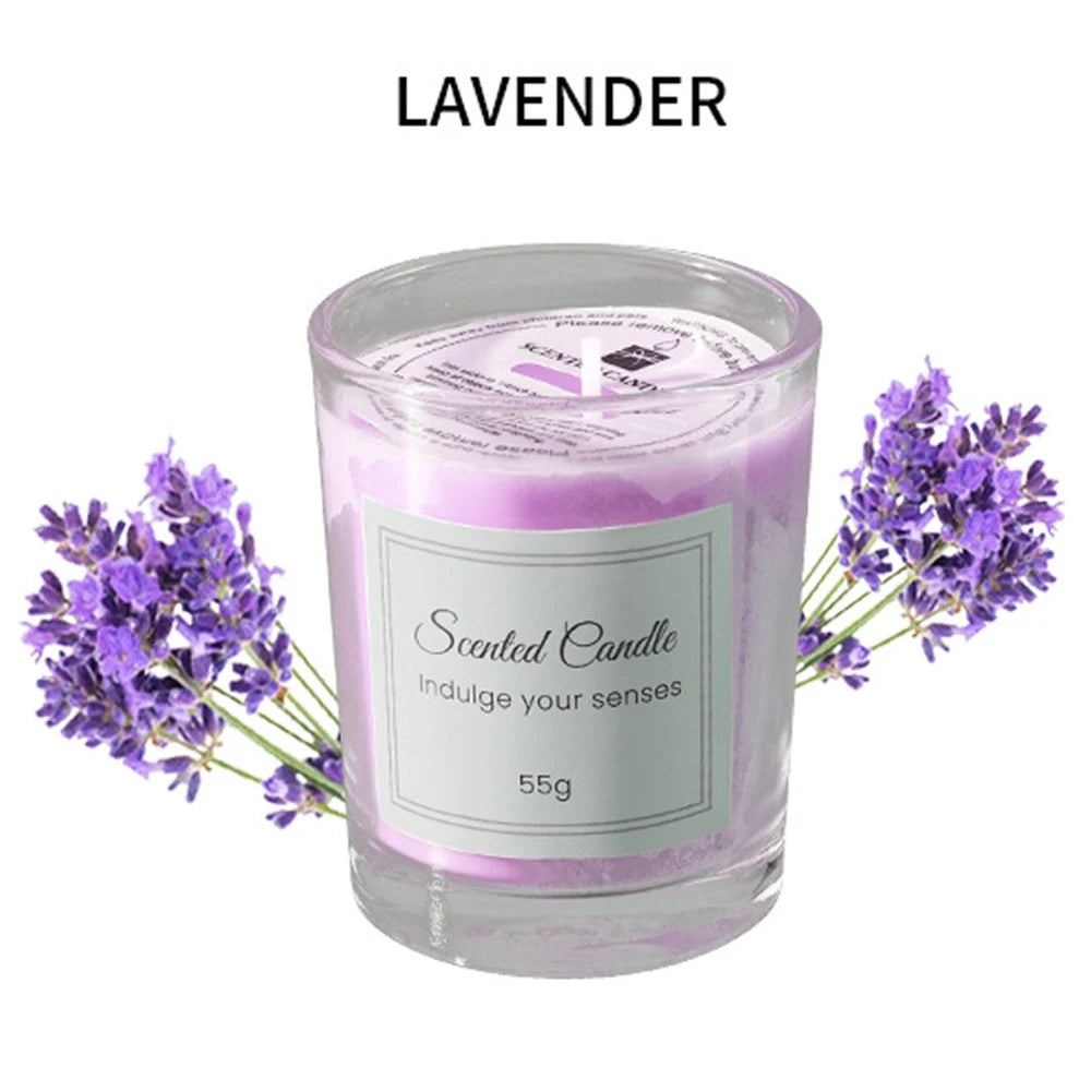Bougie Aromathérapie Premium – Coffret Cadeau | Fleur de Cire