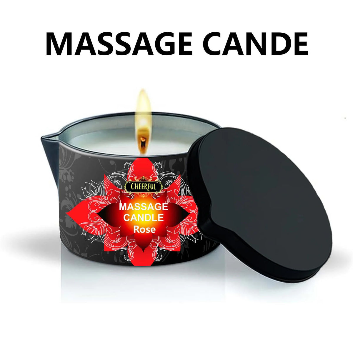 Bougie Massage Aromathérapie – Huile Luxe | Fleur de Cire