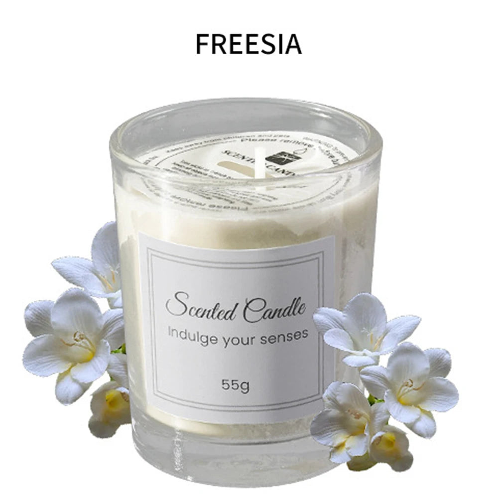 Bougie Aromathérapie Premium – Coffret Cadeau | Fleur de Cire