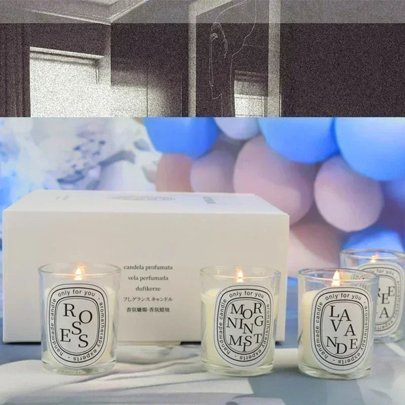 Bougie Romantique Transparente – Cadeau Mariage | Fleur de Cire